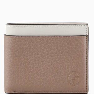 Giorgio Armani Leather Bifold Wallet
